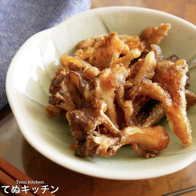 【ポリ袋で超簡単！少量の油で揚げ焼きでOK！】『舞茸の唐揚げ』と『舞茸の磯辺唐揚げ』の作り方