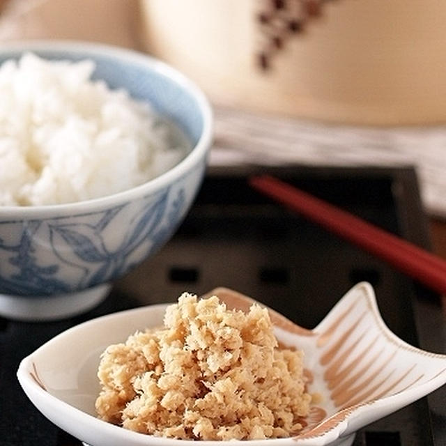 鯛そぼろでプチ贅沢朝ごはん(^-^)