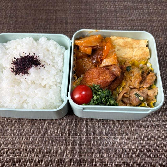 ５月１５日の頑張らないお弁当