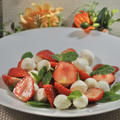 【レシピ】ひな祭りのサラダはこれで決まり！苺とミントのカプレーゼ by 内山明子さん