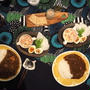 お正月あけの５日は、カレーの夜ごはんでした