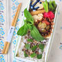 ママ弁「がんも煮のお弁当」