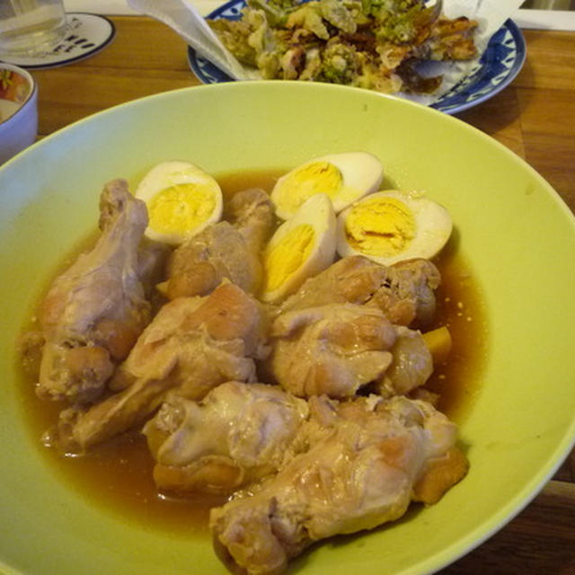 手羽元と卵の中華煮