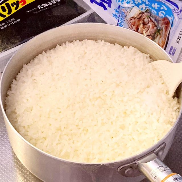 夜明けに炊飯