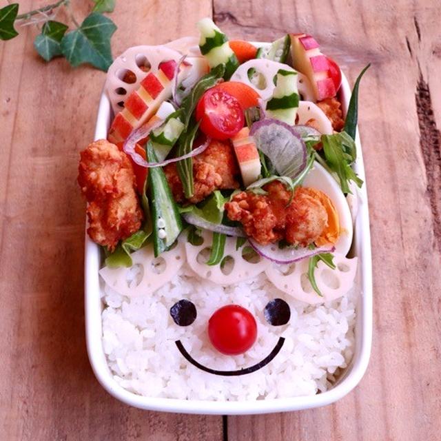 おかずサラダ＊かおべん