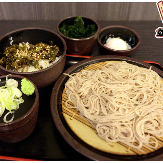 立ちそば行脚「ゆで太郎大島店の朝定食Bセット」