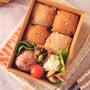 ママ弁「まんまる稲荷のお弁当」