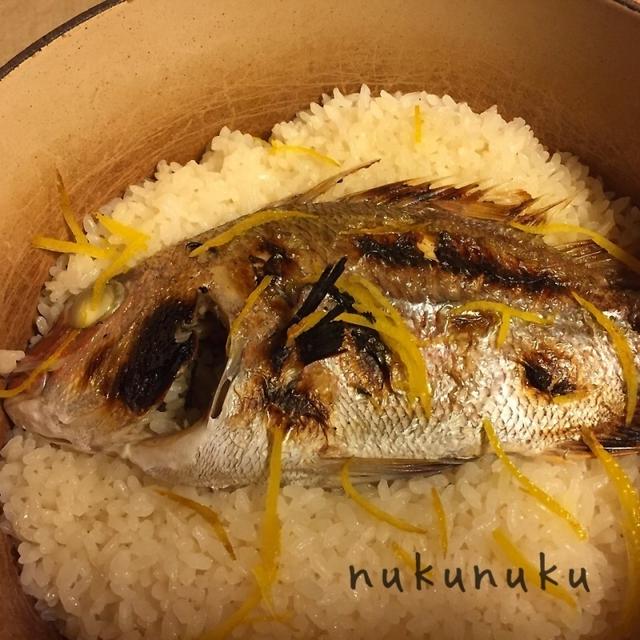 祝ボーナス‼︎鯛飯♪