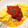 【半熟とろ〜り】海老とチーズのスパイシーオムレツ#レシピモニター #スタミナ料理 #簡単レシピ