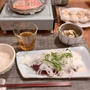 日曜日は色々作った！（夫が）　晩ごはん