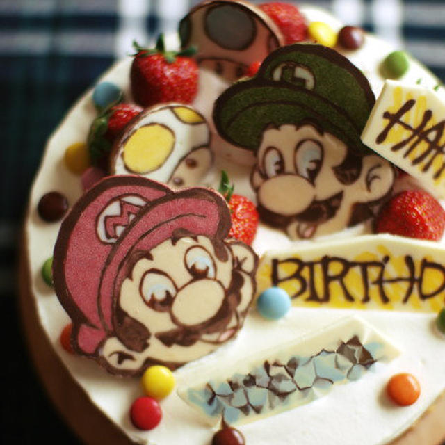 Birthday “マリオ”  cake 2013.