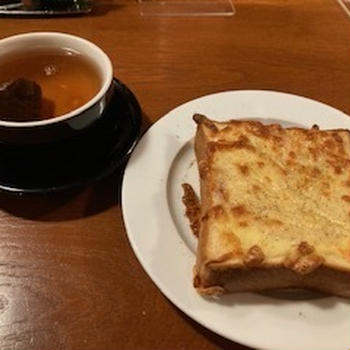 おいしかった・・けどチーズトーストモーニング