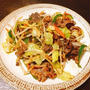 １２月１４日の夕飯　***　肉野菜炒め　***