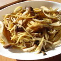 超簡単♪めんつゆカレーきのこパスタ
