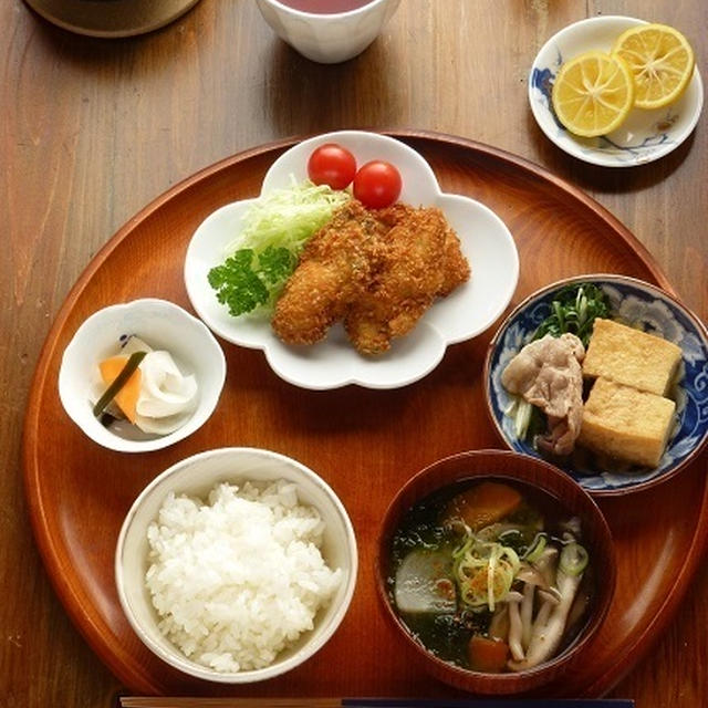 旬食材で・・・一汁三菜ごはん
