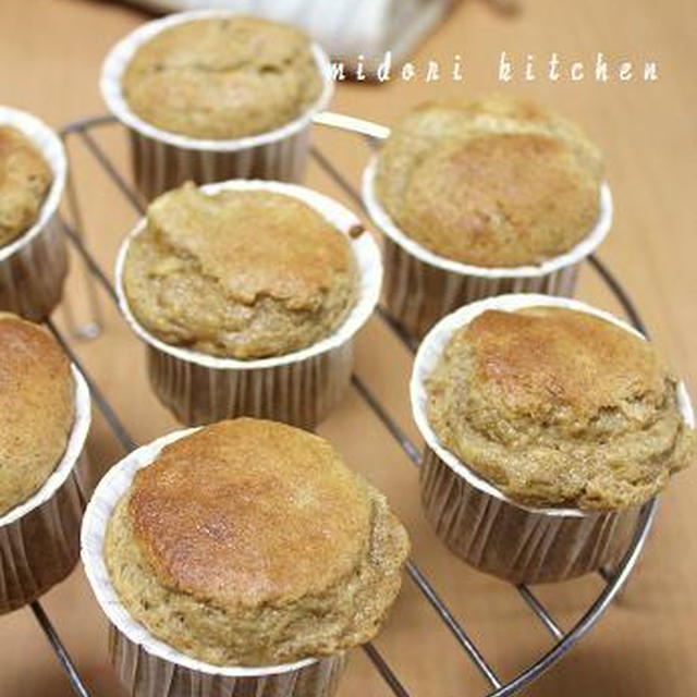 ホットケーキミックスで簡単♪キャラメルバナナマフィン