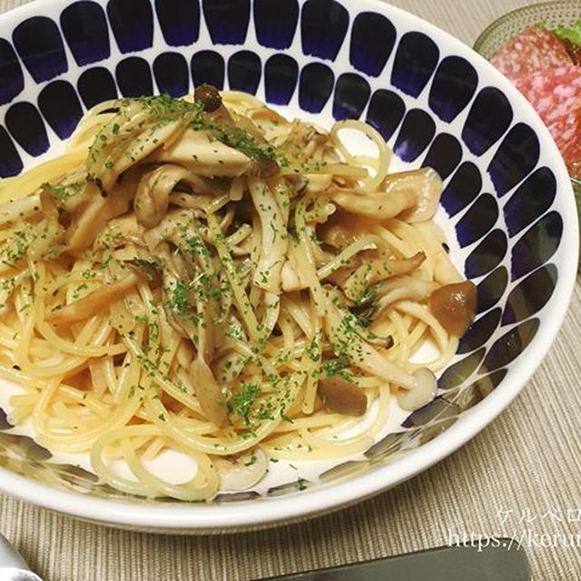 【レシピあり】早ゆでパスタで時短！和風きのこスパゲティ