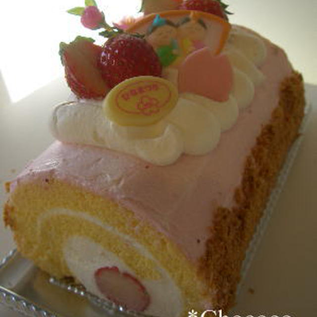 雛ロールケーキ