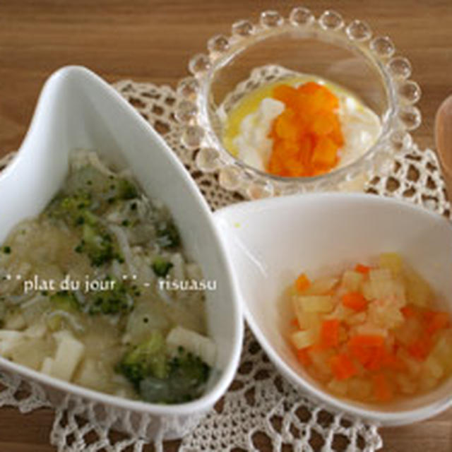 離乳食 後期 No 52 しらすとブロッコリーのうどん By Risuasuさん レシピブログ 料理ブログのレシピ満載