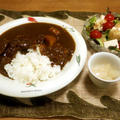 うちの定番カレー　と　インディゴランチ