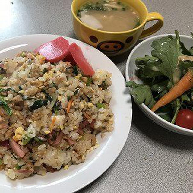 赤かぶ漬け炒飯