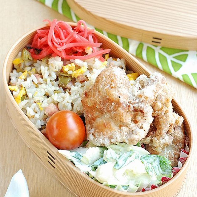 高菜炒飯弁当【クーポン戦争にまた完敗】