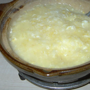 玉子がゆ。