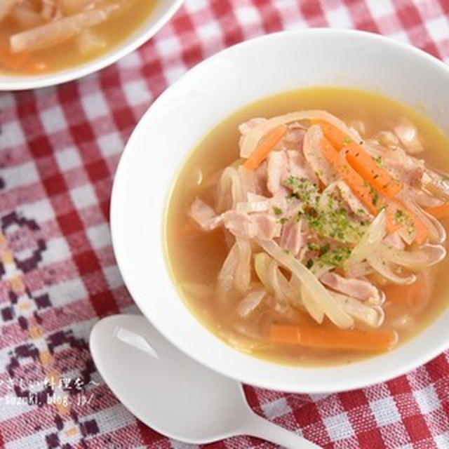実は冷凍保存も可能♪野菜たっぷり中華風スープ