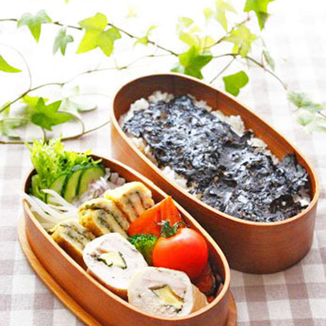 年度末　やっつけ弁当。