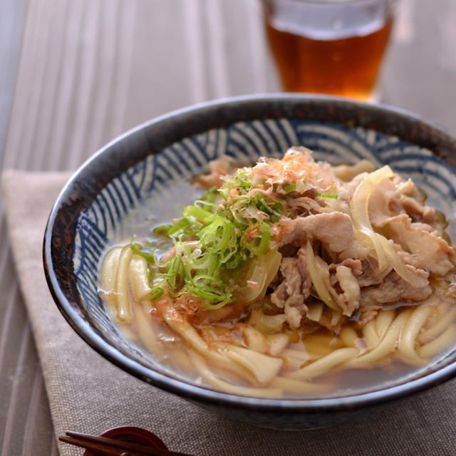朝昼夜に-至福の肉うどん。*RMK認定冷凍めん協会
