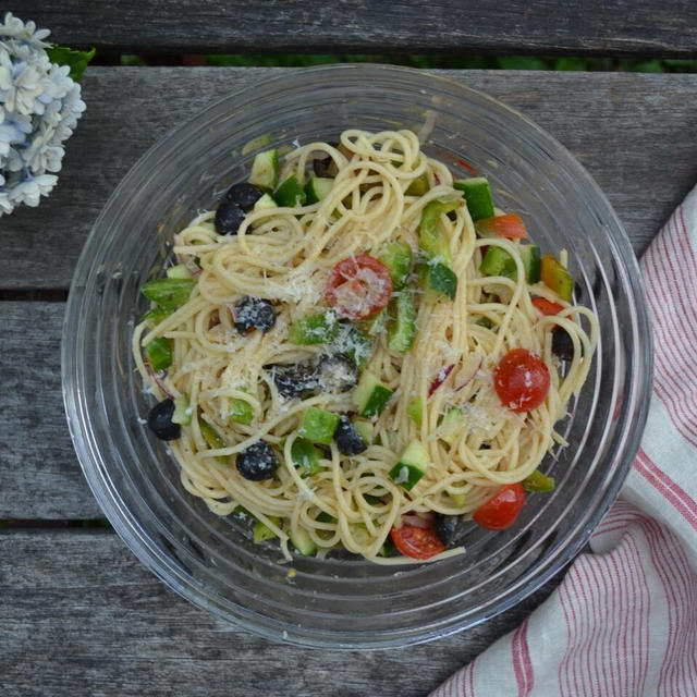 California Spaghetti Salad カルフォルニアスパゲッティサラダ