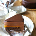 チョコレートムースケーキ。