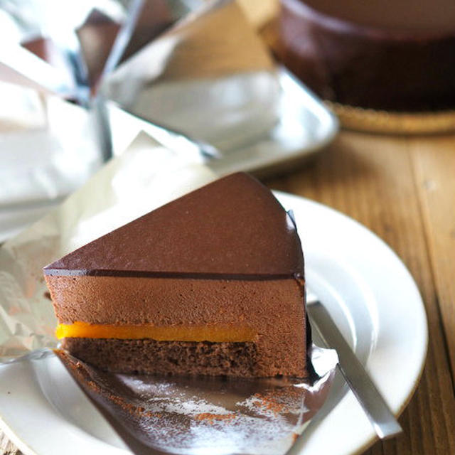 チョコレートムースケーキ By ささきのりこ さん レシピブログ 料理ブログのレシピ満載