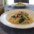 うまうまタレで和風パスタ