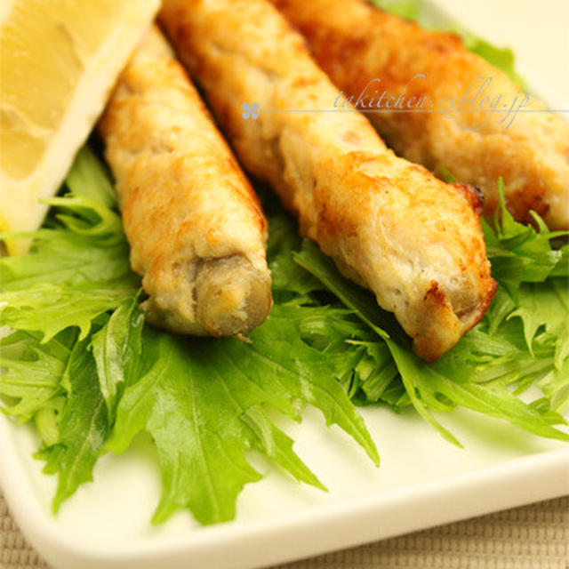 かりっと、鶏ごぼう巻き 