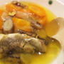 コマイの丸干しで～魚のスープ