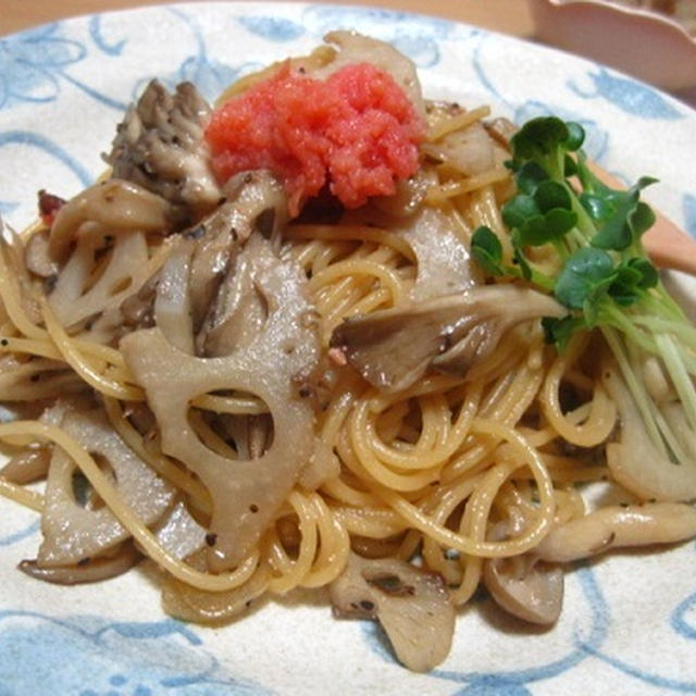 煮物でリメイクパスタ☆