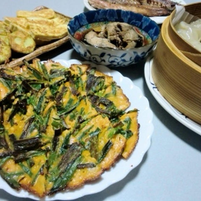 韓国メニューの晩御飯