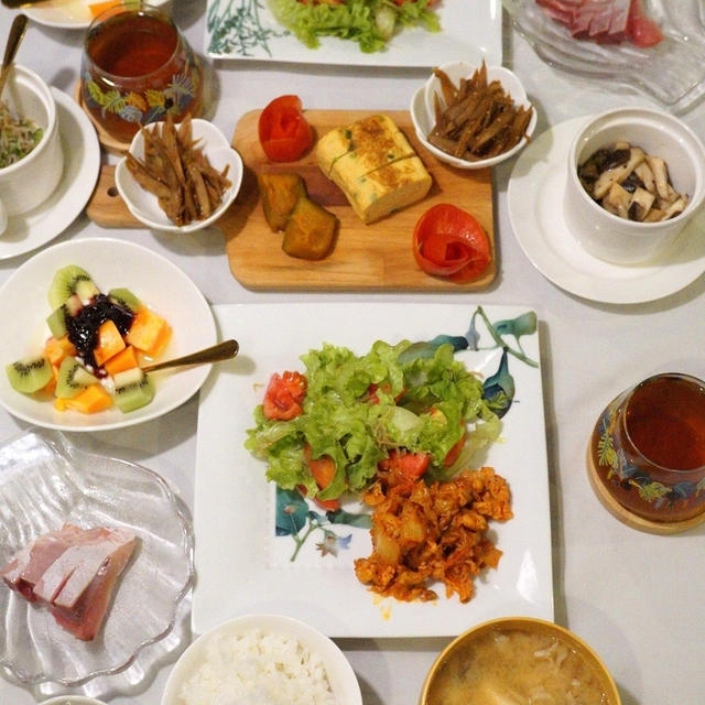 おうちごはん（5日分の記録）/My Homemade Dinner/อาหารเย็นที่ทำเองที่บ้าน