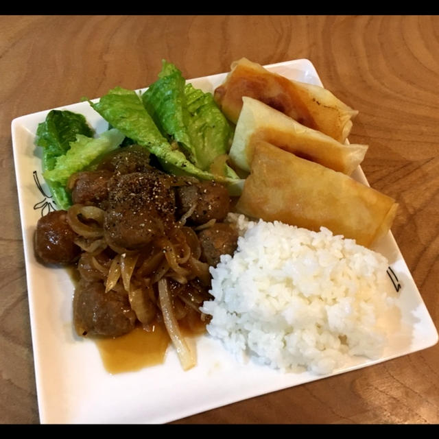 最近の晩ごはん