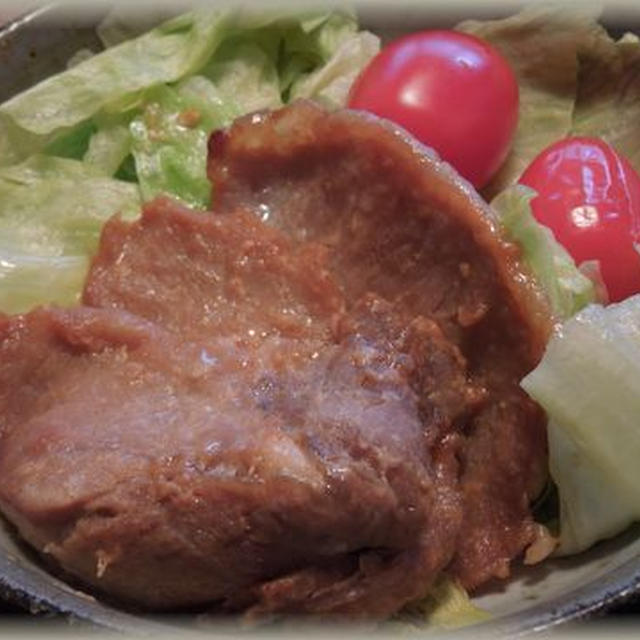 豚肉の醤油麹漬け