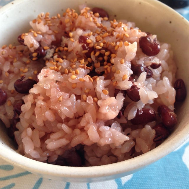 お祝いお赤飯