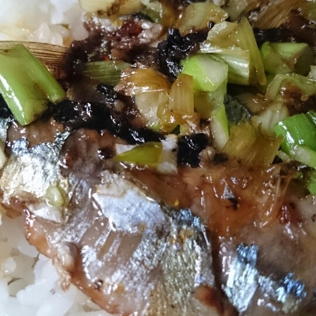 さんまの照り焼き丼❤