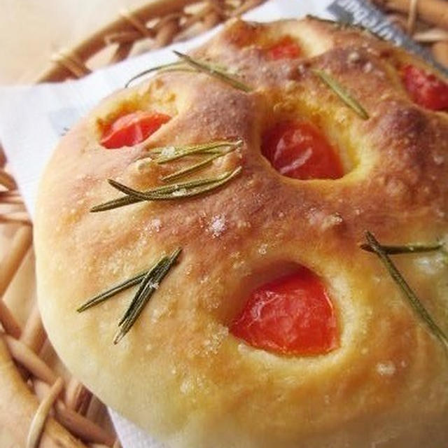 トマトのフォカッチャ