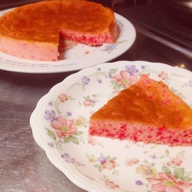 さくらんぼケーキ