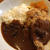 勝つぞ～のカツカレー。