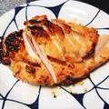 オーブンのグリルプレートで簡単鶏の胸肉の照り焼き