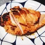 オーブンのグリルプレートで簡単鶏の胸肉の照り焼き