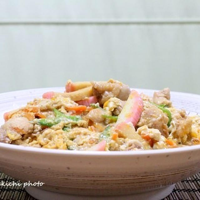 具だくさんな「親子丼」＆「ポテトとインゲンの豚肉巻き」