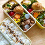 【 JKと夫2人分のお弁当 ＊和風コロッケ 】